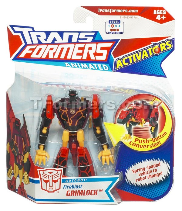 Tf Animated Activators Fireblast Grimlock Soundwave  (3 of 6)